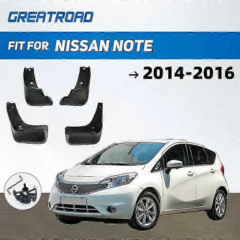 unika bil stänkskydd för Nissan NOTE 2014 2015-2016 Stänkskydd Stänkskydd Stänkskydd Stänkskydd Stänkskärmar
