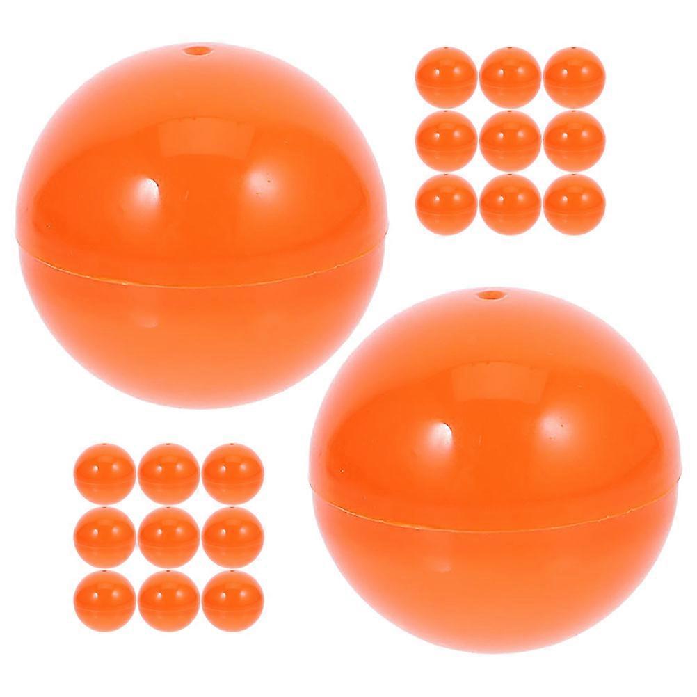 Party Favor Hollow Plastic Balls For Team Building Activities Practical For Raffles 25Pcs