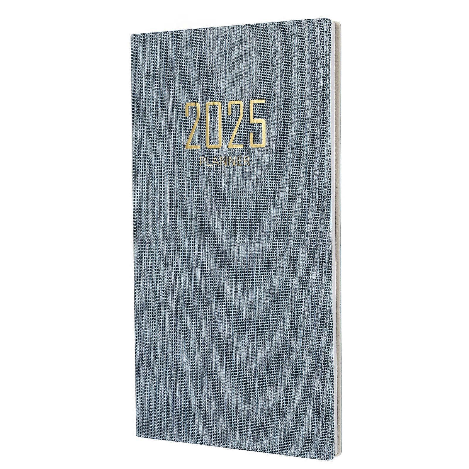 Work Planner Notepad Students Daily Life Rectangular Blue 17.30X9.60X0.80CM Yearly Schedule 1Set