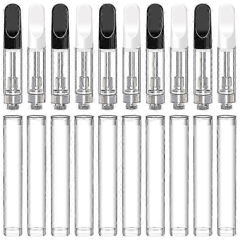 10 Stück leere Aufbewahrungspatronen für 1,0 ml Glas einfach zu füllen