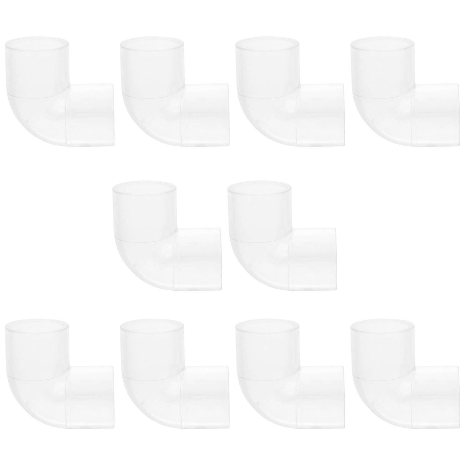 Transparent Acrylic connector for Fish Tank with 25mm Inner Diameter Safe and Easy to Install