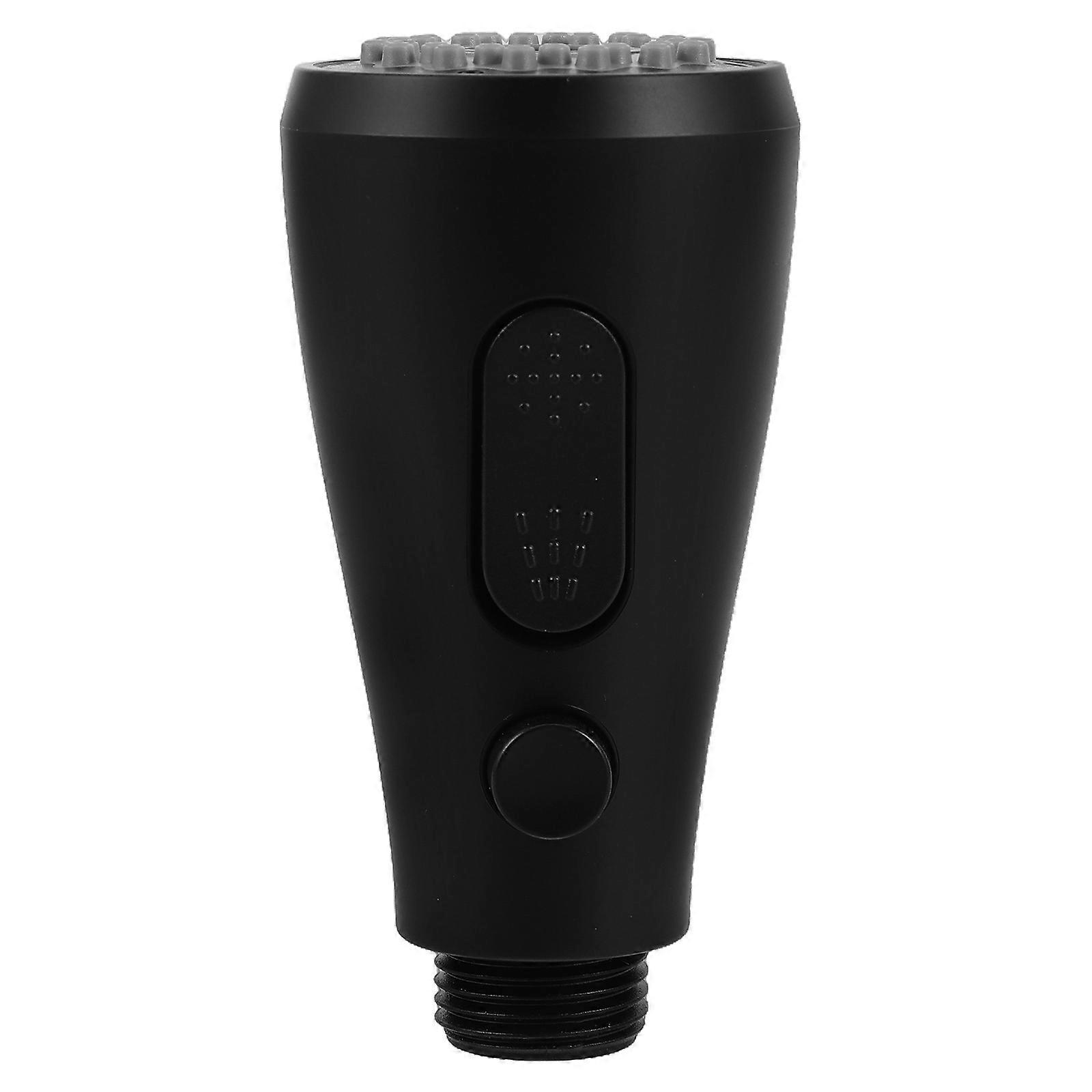 Kitchen Sink Sprayer Replacement Black 9.50X4.60X4.60CM Pause Function Modern Design 1Set