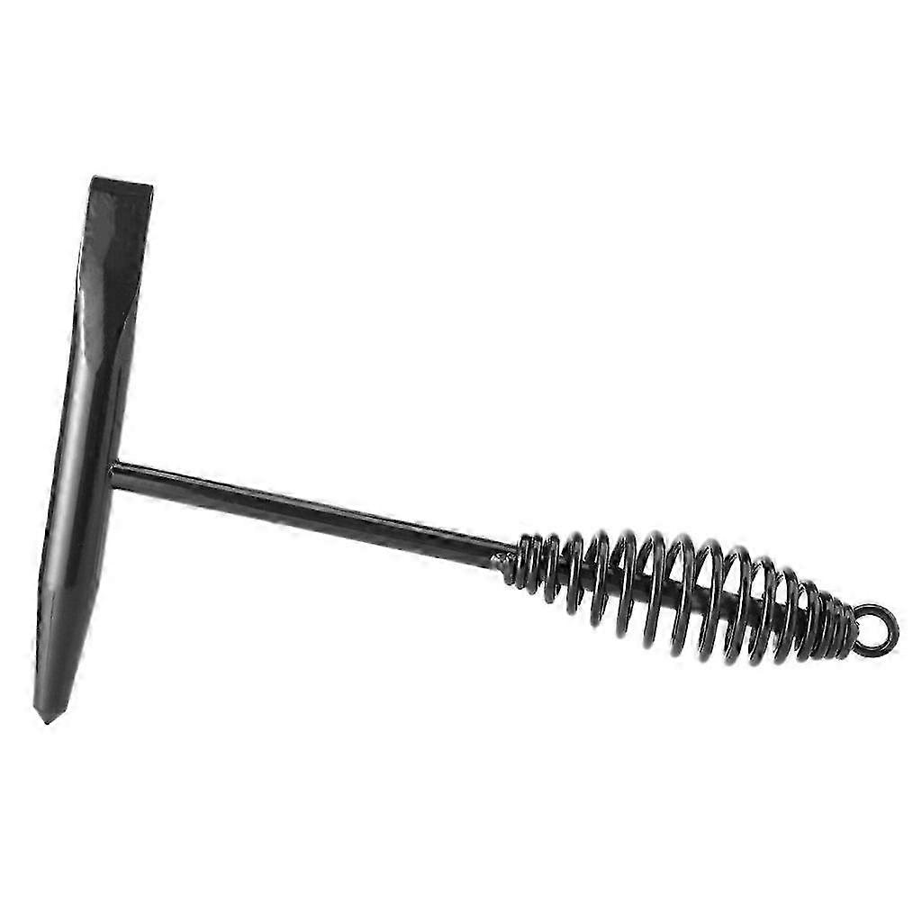 Durable Welding Derusting Hammer Tool with Ergonomic Coil Spring Handle - Heavy-Duty Design for Effective Rust Removal