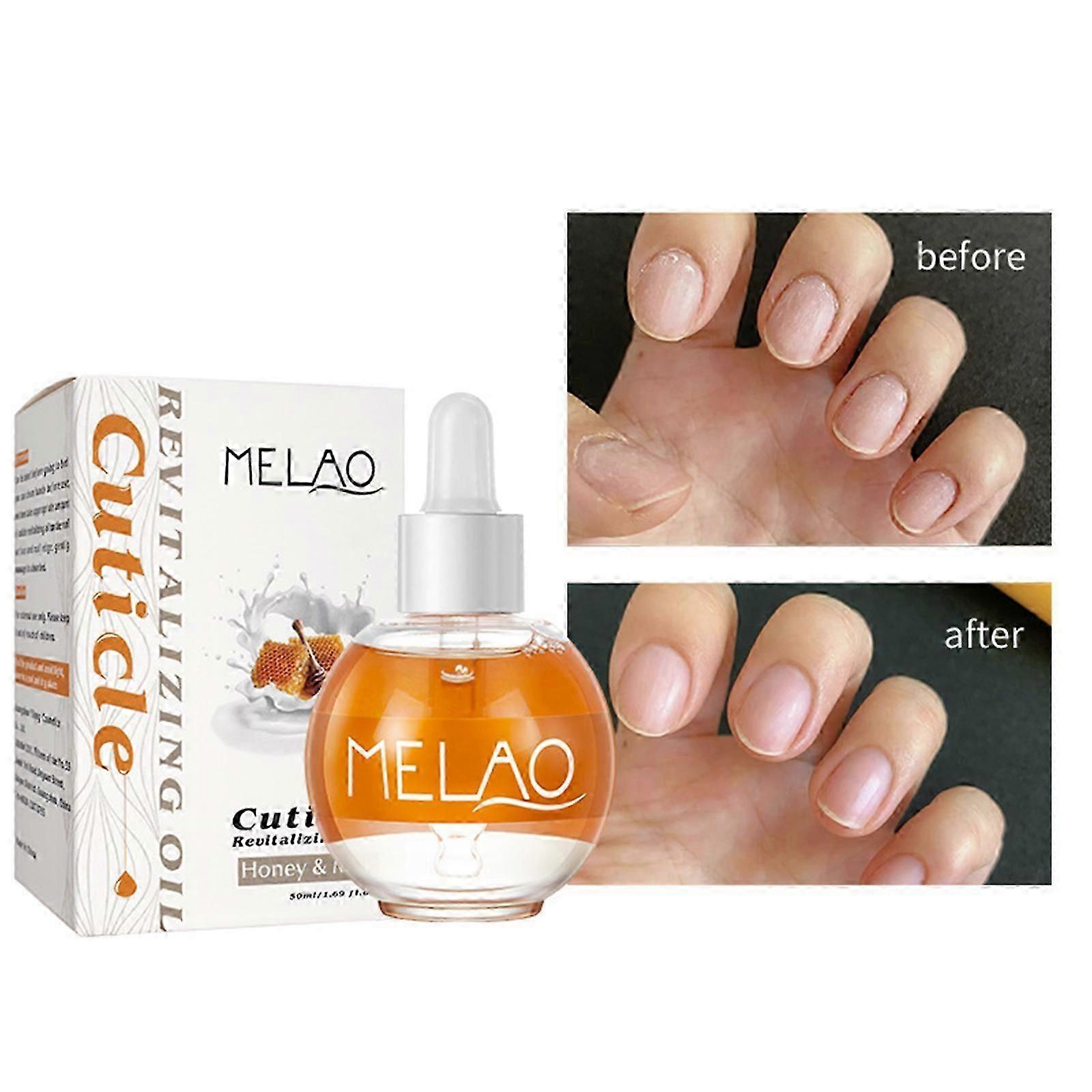 リバイタライジングキューティクルオイル - 修復されたキューティクルのためのハイドレーティングオイル、損傷した肌や薄い爪の治療薬