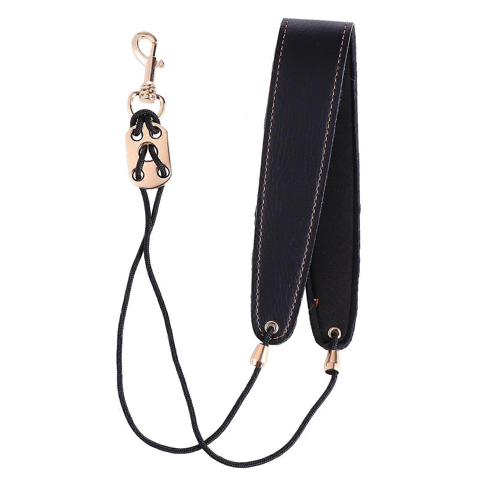 PU Sax Strap Saxophone Accessory Adjustable Design For Practice 1Set