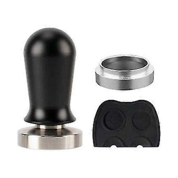 Calibrated espresso tamper, spring-loaded tamper, smaller steel coffee tamper.