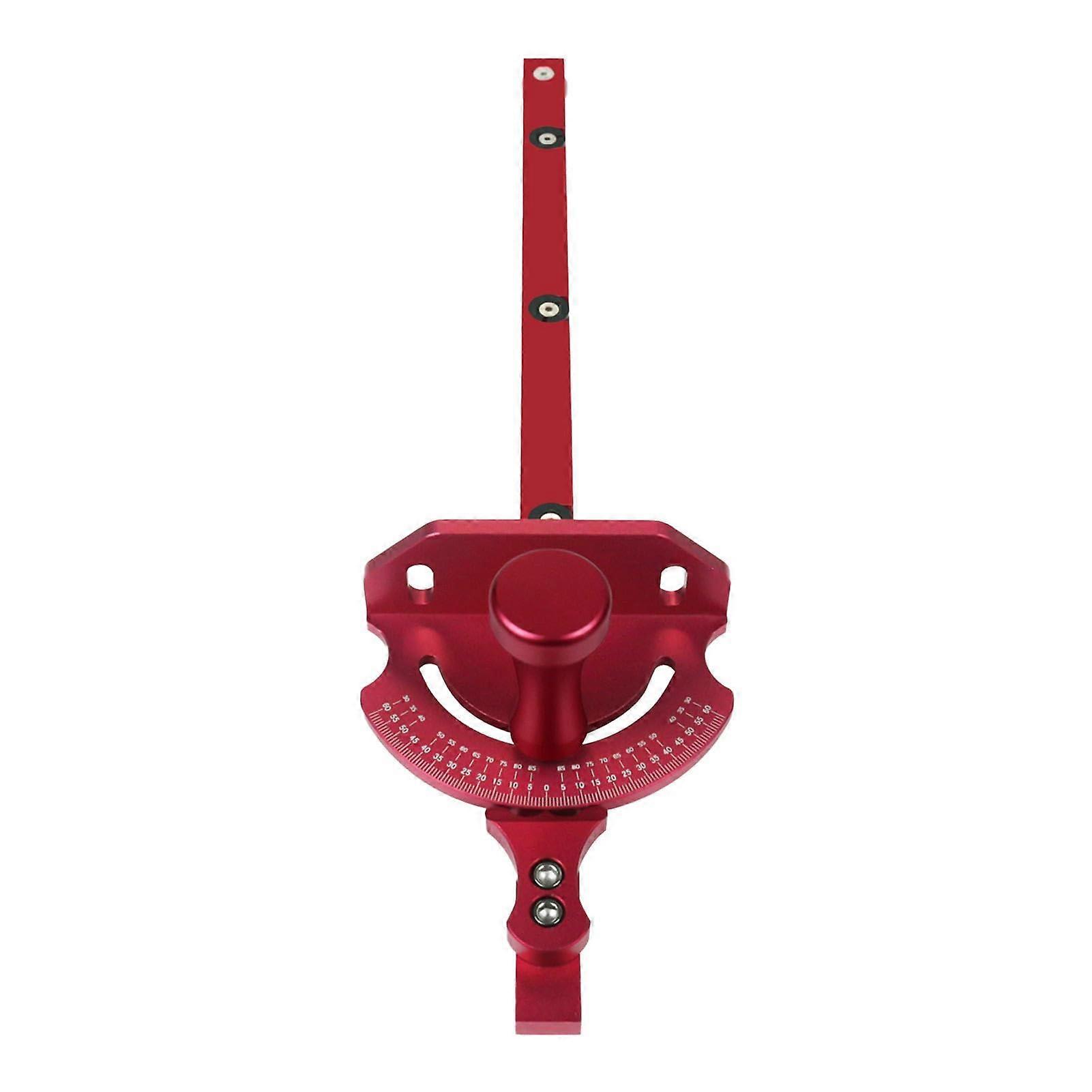 Telescopic miter gauge for table saw – aluminum alloy woodworking guide