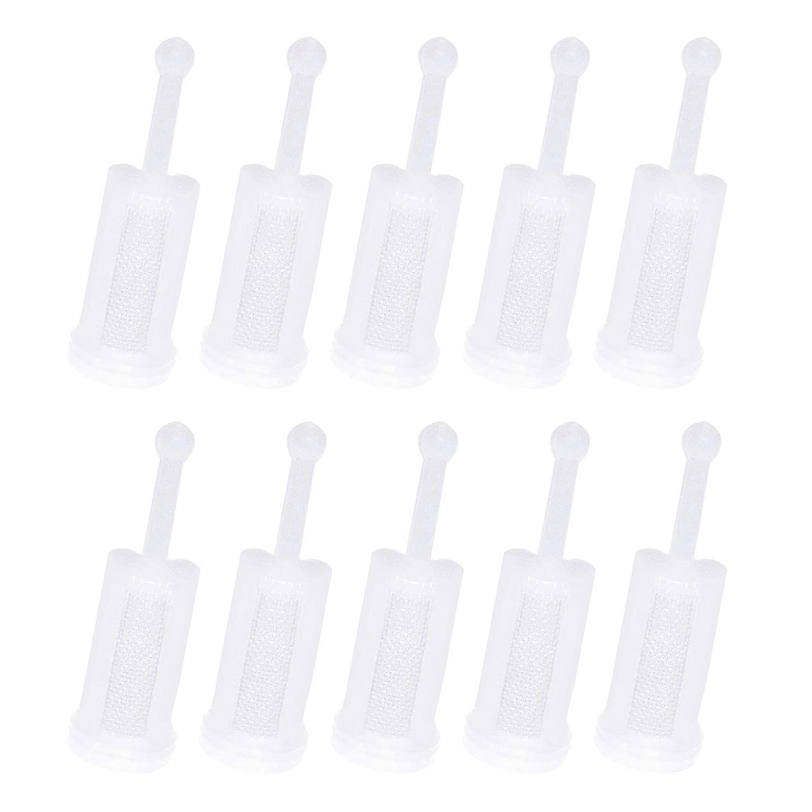 10pcs Paint Filter Gravity Spray Filter HVLP Gravity Feed Paint Strainers Mesh Filter Fits Most Paint Sprayers Multicolor