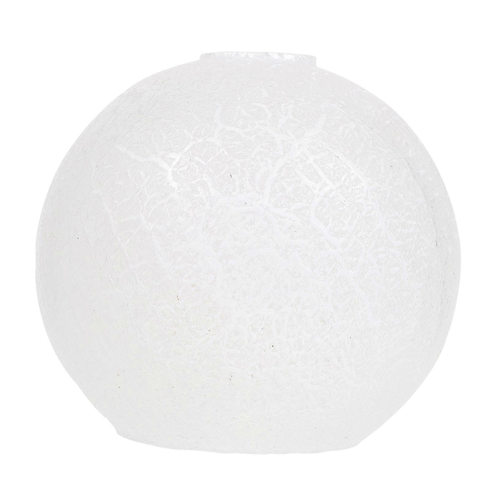 Pendant Shades Glass Small Lampshade Cracked Texture Round Indoor 1Pack Anti-Glare