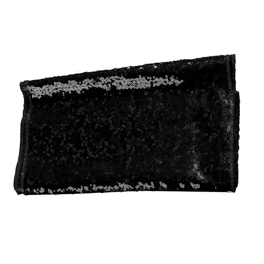 Runners for Party Tables Paillette Table Runner Cloth Black 30x275cm Safe to Use 1Pcs