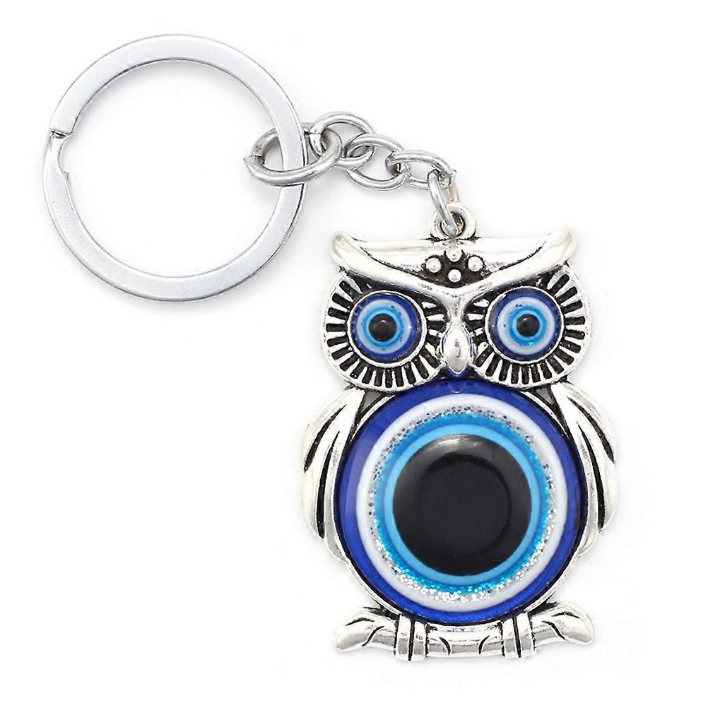 Backpack Owl Pendant Keyring Craftsmanship Decorative Key Ring Adults 1Set