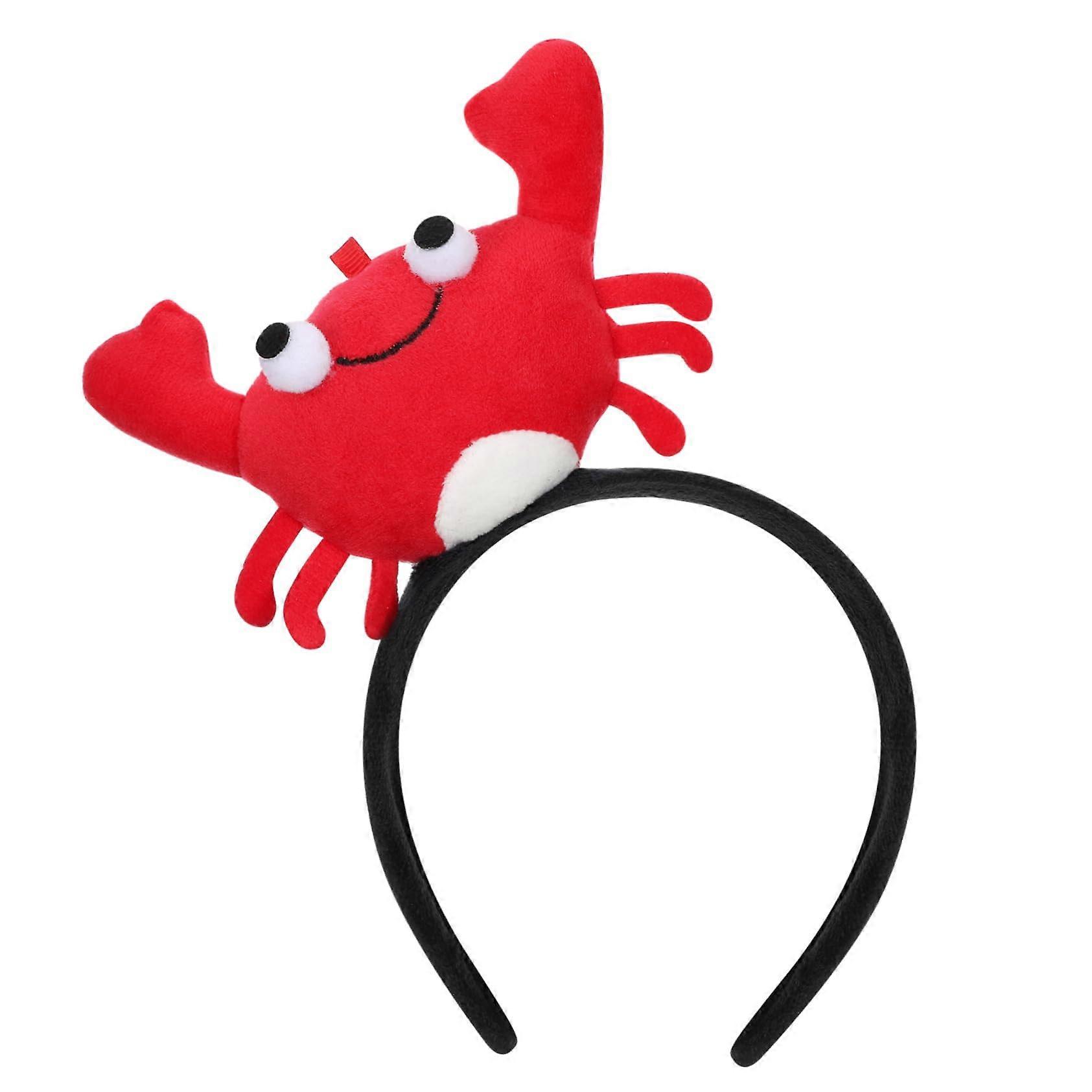 Funny Hairband for Cute and Lobster Design Accessory for Parties, Carnival, and Holidays – Stretchy, Comfortable, and Colorful, 25.00X15.00X5.00CM