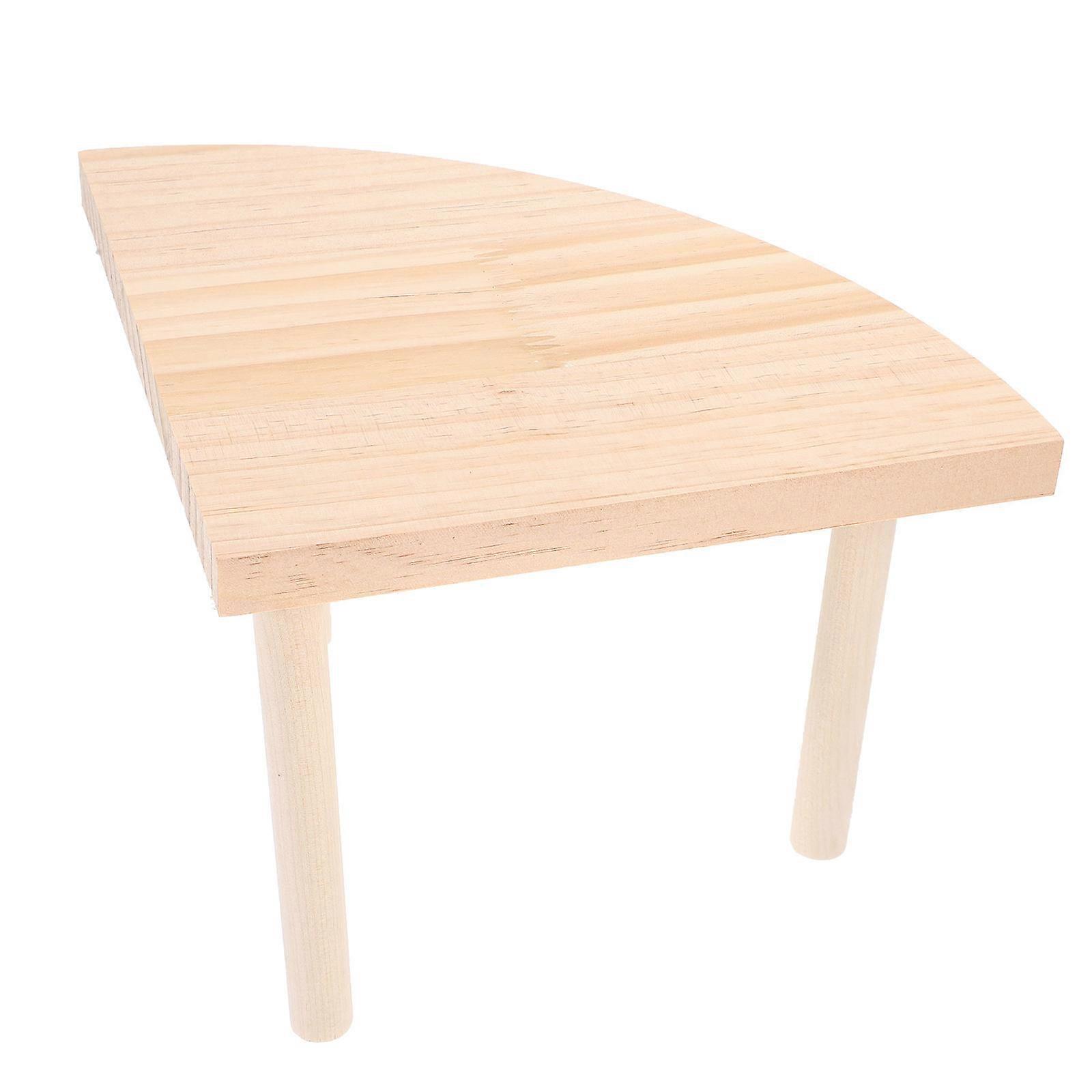 Wooden Hamster Platform Stand for Small Animals   Multi purpose Cage Accessory for Hamsters, Chinchillas, and Gerbils