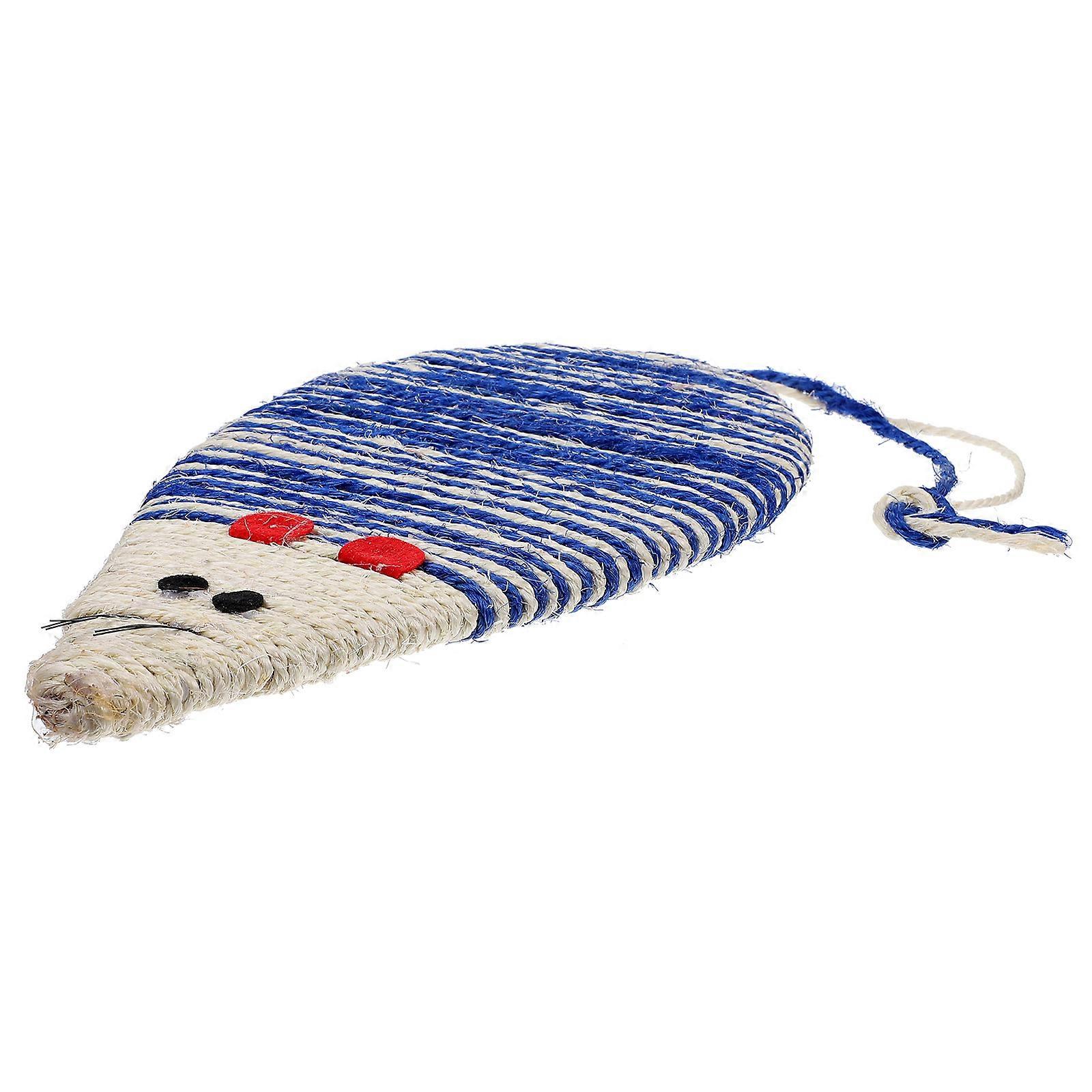 Creative Colorful Cat Scratching Board Mouse Shaped Design for Claw Grinding and Scratch Prevention Adorable Indoor Play Cat Furniture Random Color