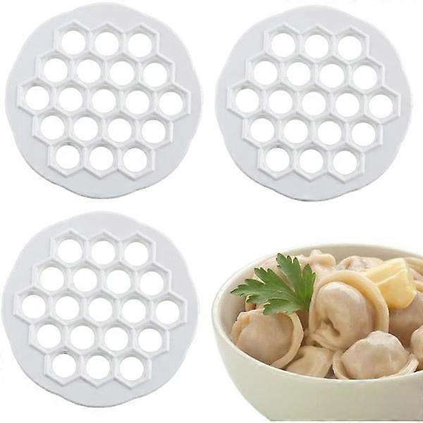 3-piece dumpling maker, manual ravioli maker, mold