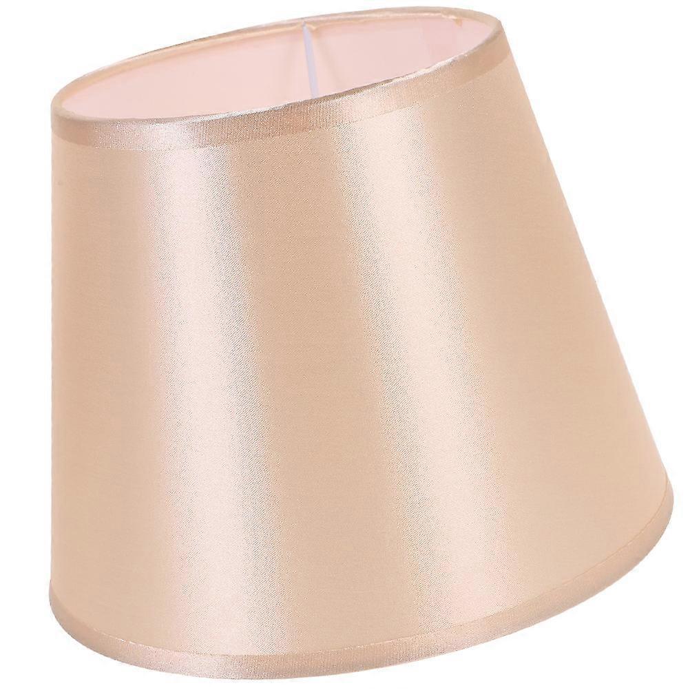 Golden Fabric Lamp Shade for Home Use Lightweight and Durable Perfect for Desk Lamps 6.5 Inches