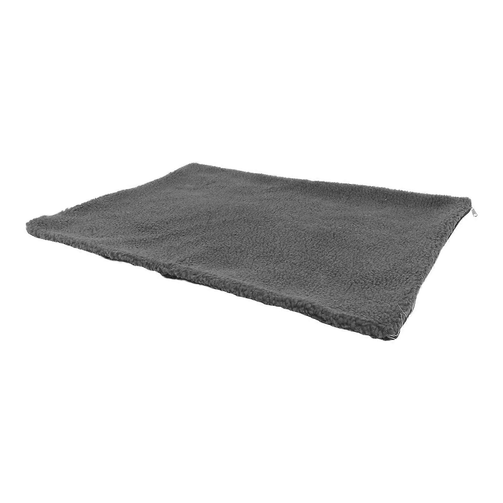 Self Warming Pet Blanket Grey Color Insulation For Pets Sofa Use 1Pcs