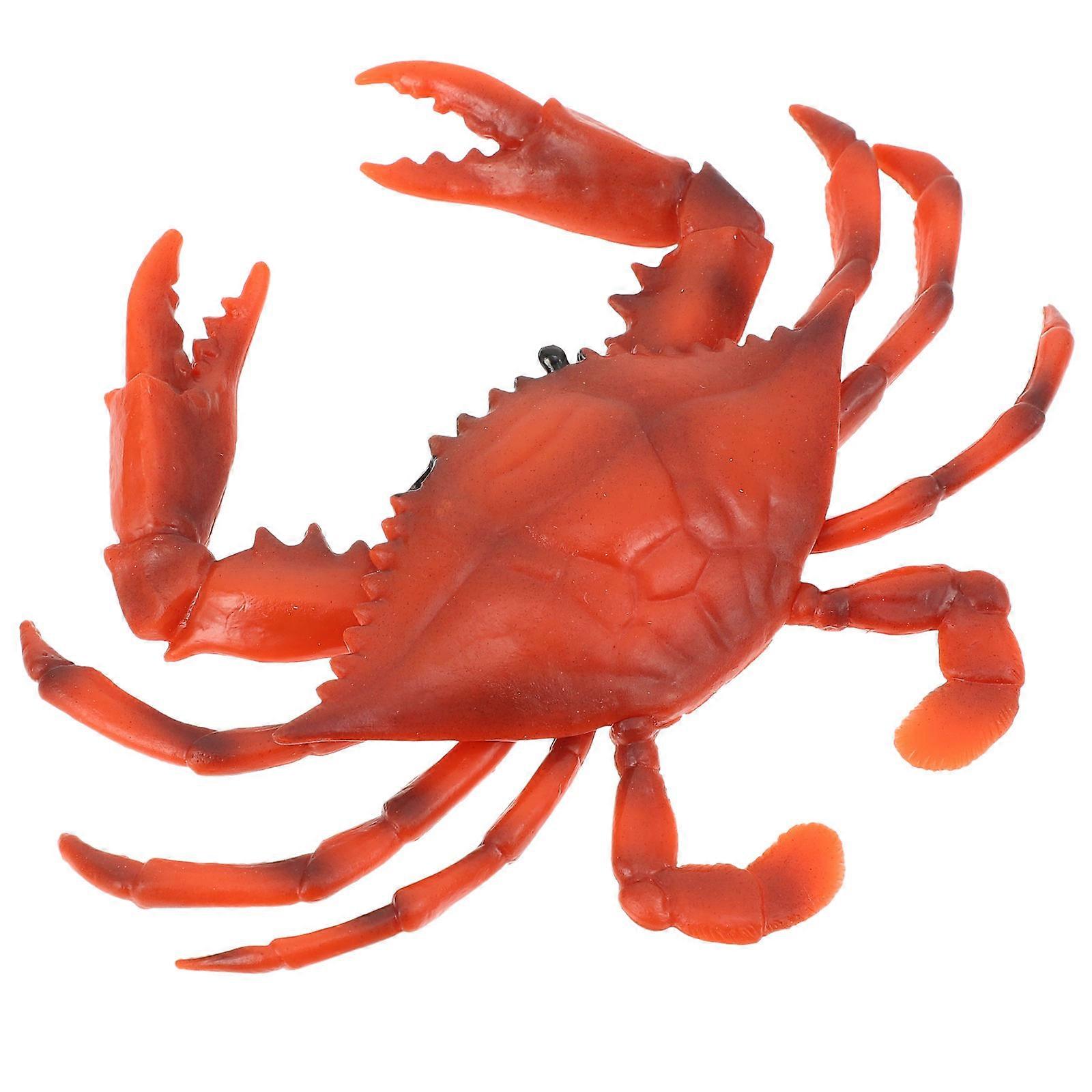 Mini Realistic Crab Model for Educational Play and Ocean Animal Learning Fun