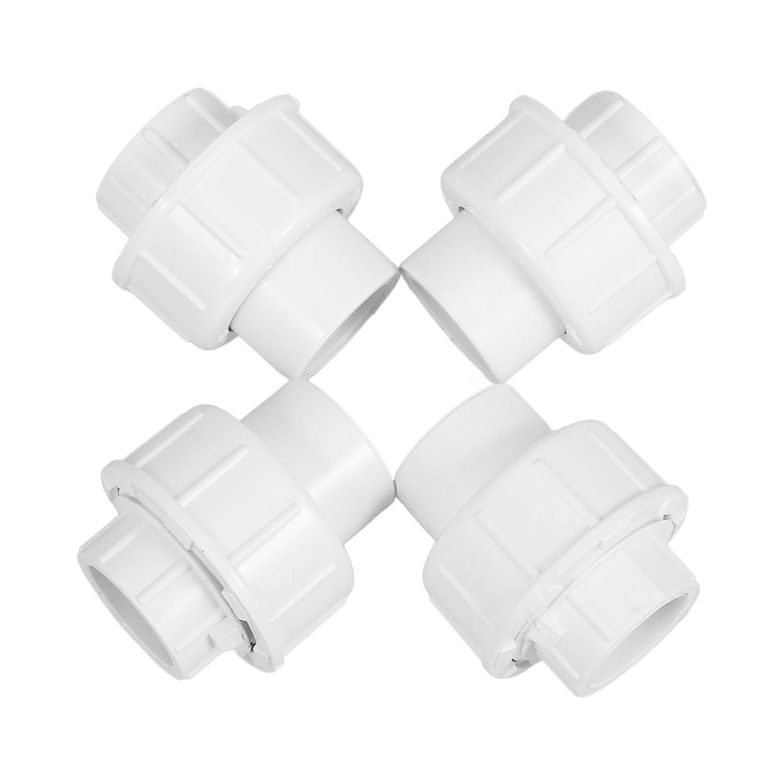 Pipe Connectors Adapter Detachable Connections Waterproof For Underground Sprinkler Systems 4Pcs