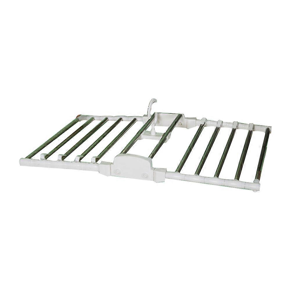 Stainless Steel Pants Rack with Foldable Design and Material for Home Use White