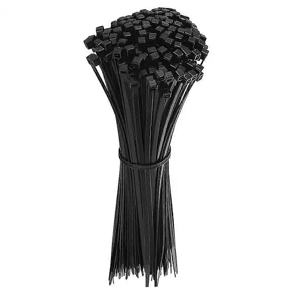 Nylon Cable Tie for Fixing Black Weather Resistant Selflocking Design 3x200 Flexible and Durable