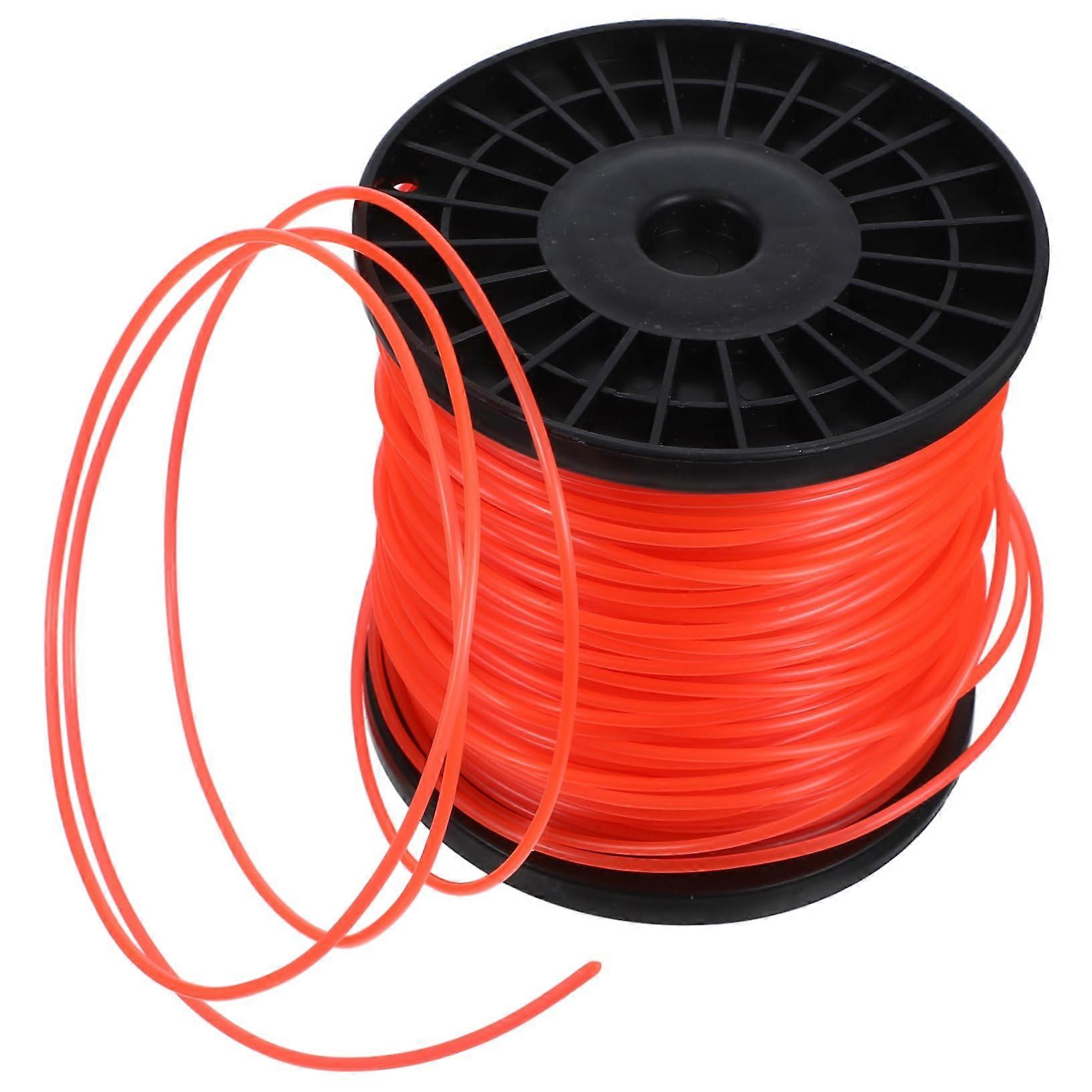 1 Roll Lawn Mower Trimmer Line Nylon Cutting String for Grass Trimming Compatible with Lawn Mowers Easy Installation