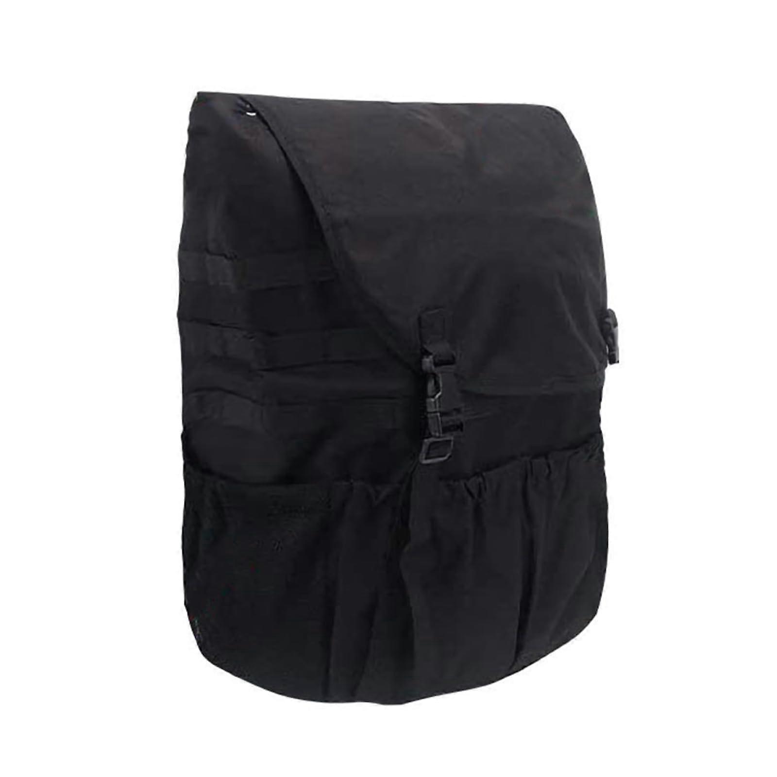 Multifunctional spare tire storage bag with adjustable straps, durable fabric, organized large bag for outdoor enthusiasts.