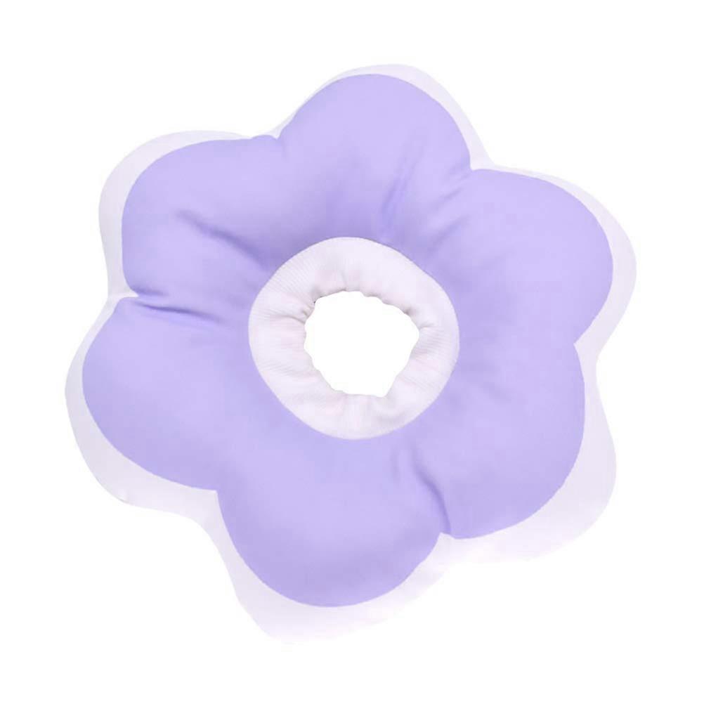 Pet Cat Collar Anti-Scratch Purple Adjustable Reflective Breakaway Collar for Cats and Kittens