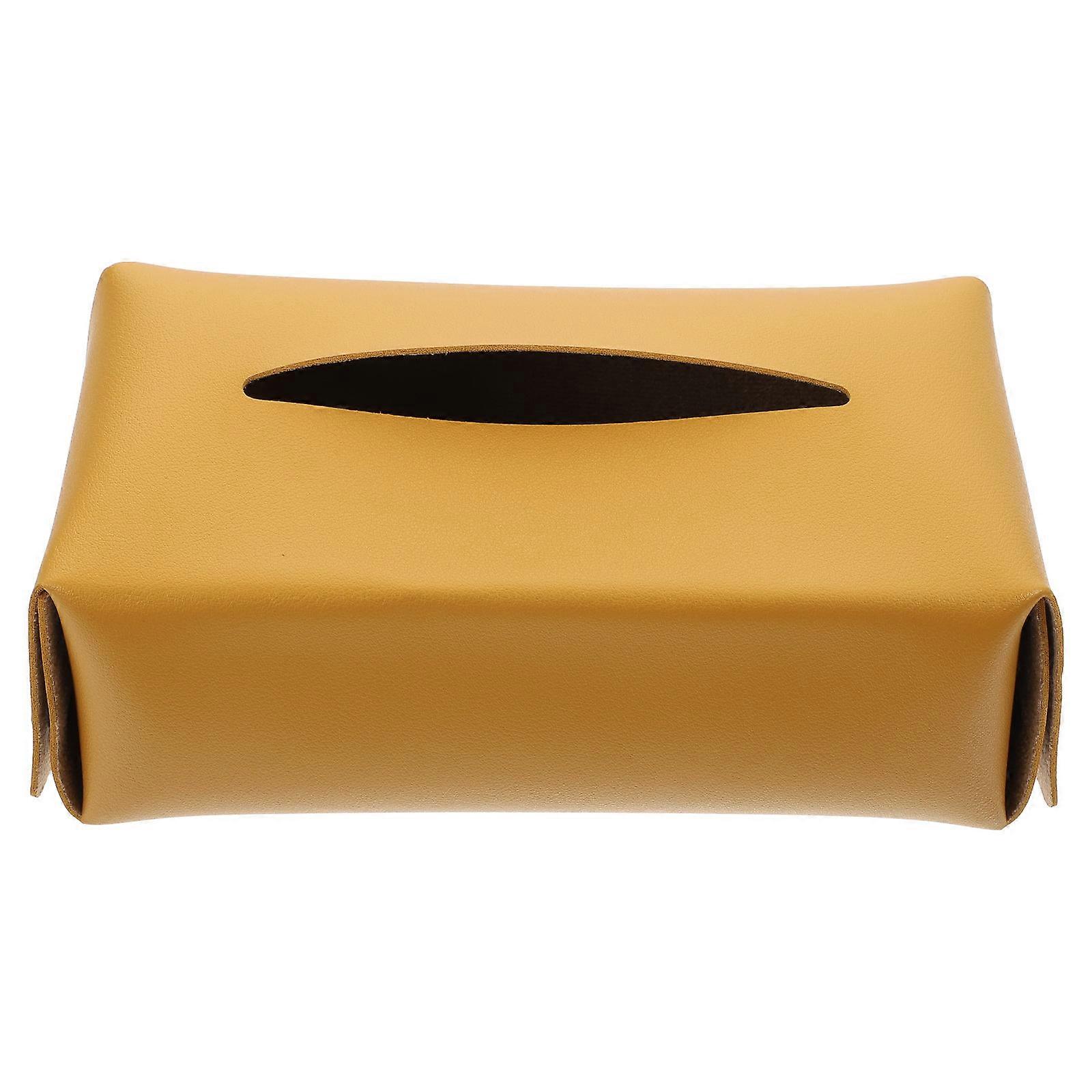 Desktop Tissue Holder 1Pc Household Waterproof Tissue Box For Shopping Mall Use Offering And Storage Functionality
