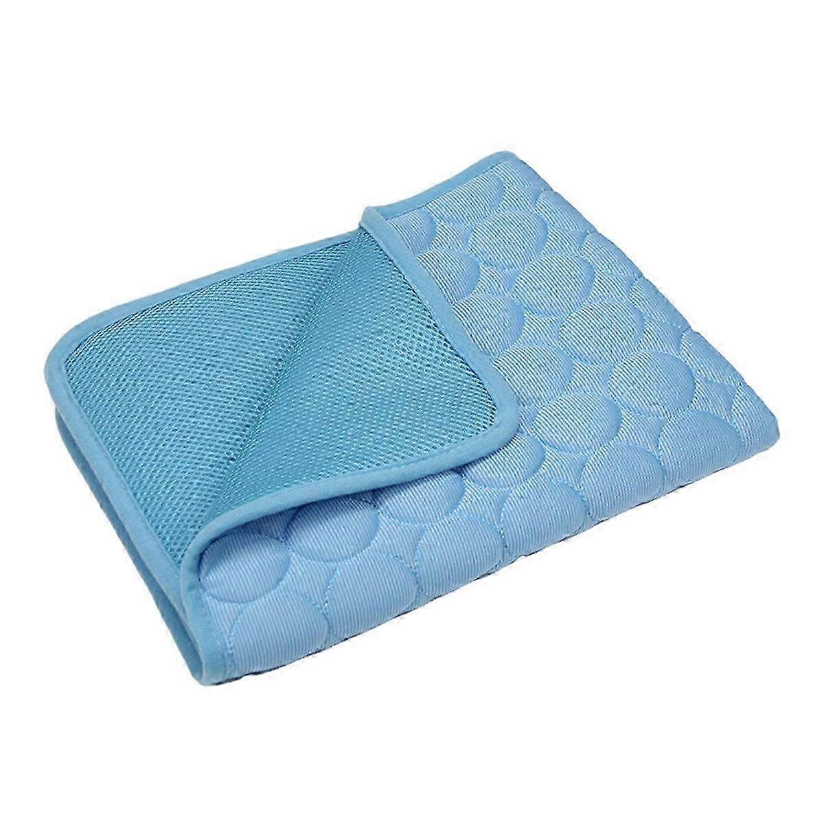 Large Dog Cooling Mat - Breathable Self-Cooling Blanket & Pet Bed for Ultimate Comfort and Sleep Support