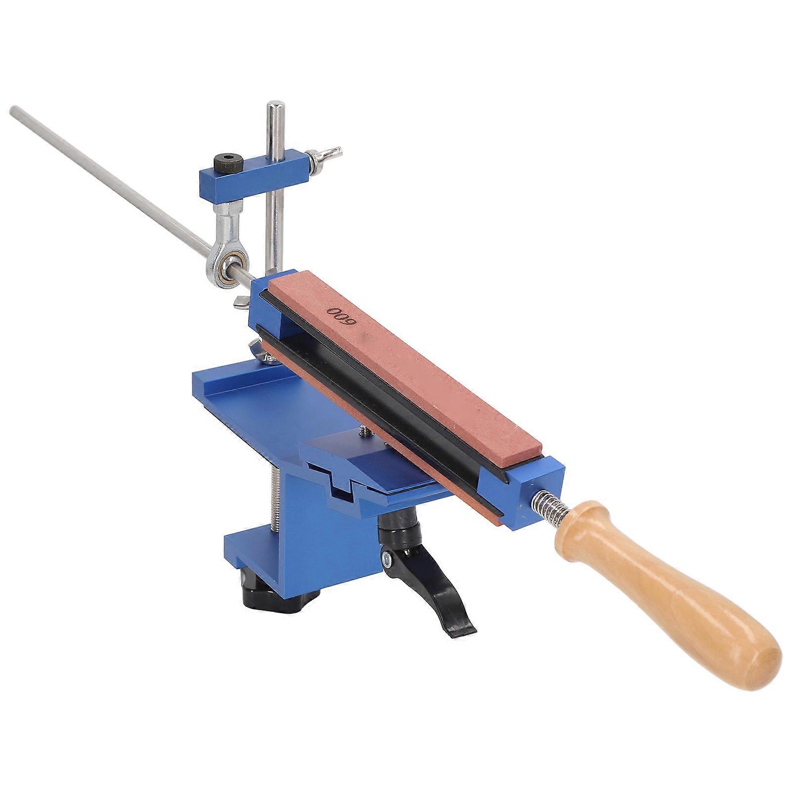 Fixed Angle Knife Sharpener Kit with 4 Whetstone 4 Diamond Grinding Stone Knife Sharpening Tool