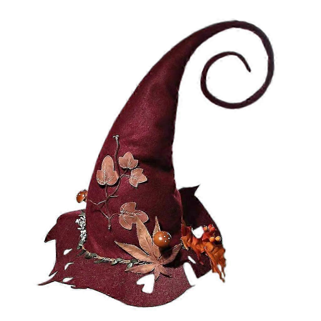 Halloween Hat Popular Wizard Hat Creative Flower Witch Hat Magic Accessories