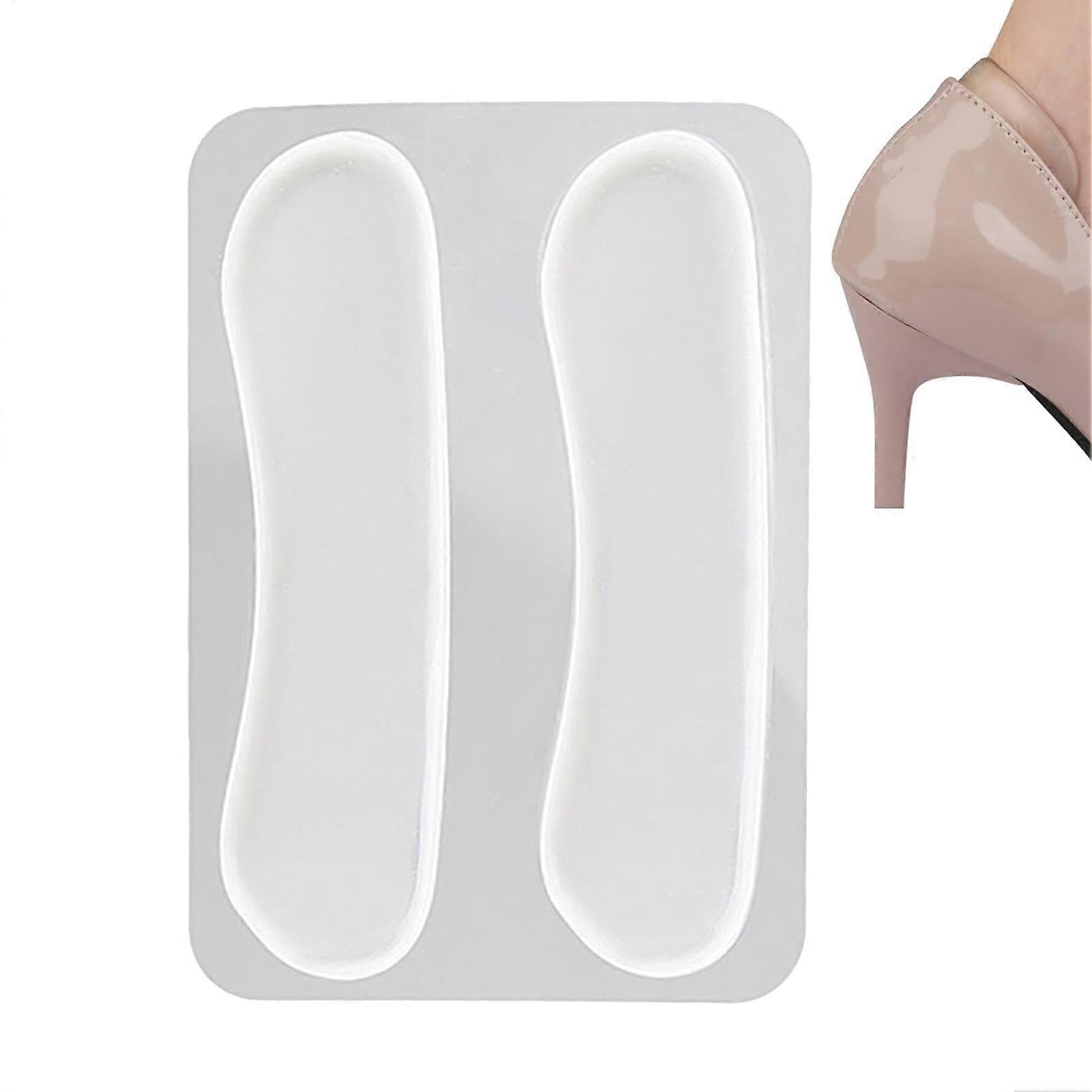 Heel Pads for Shoes, Non-Slip High Heel Protector Inserts, Invisible Cushion for Women, Girls, Comfortable Fit, Adjustable Size