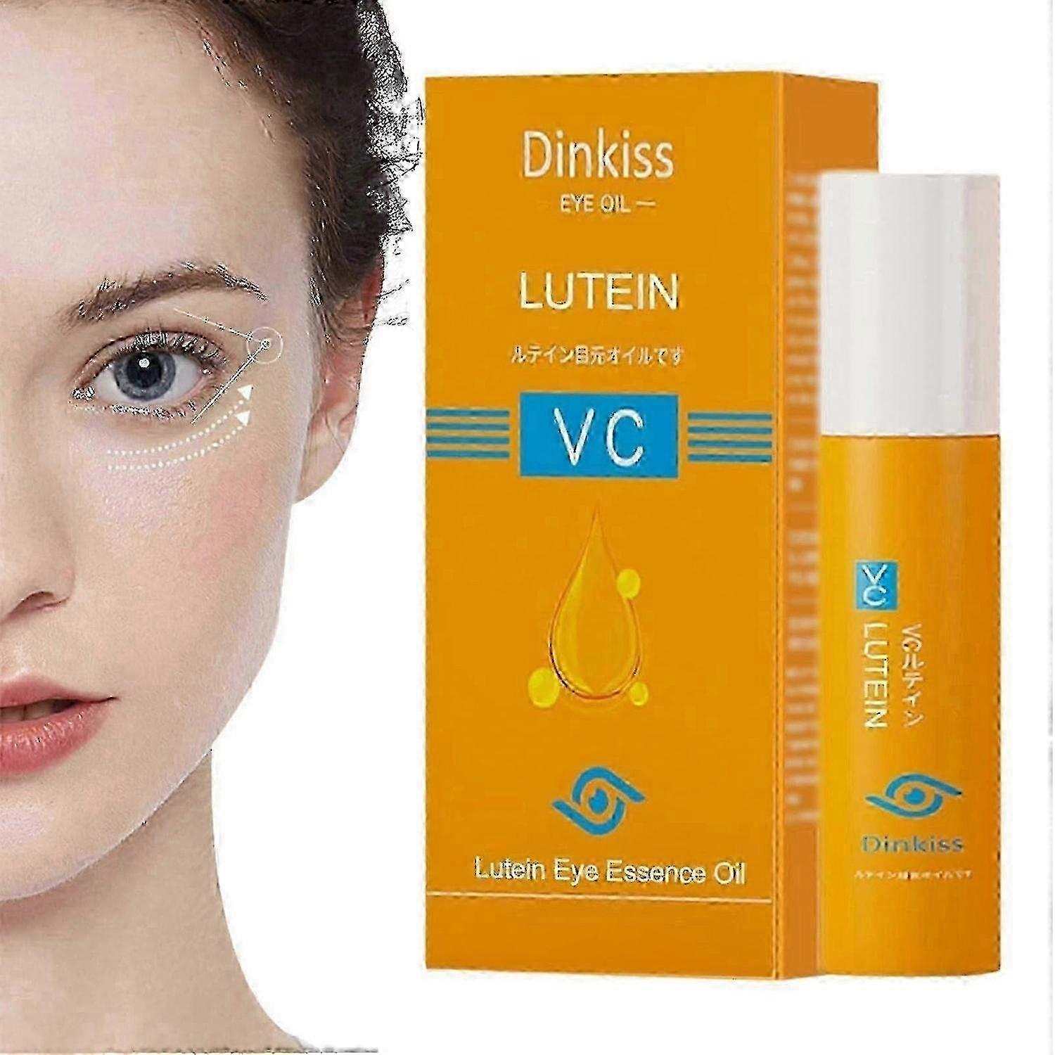 1-3x Lutein Eye Essences Oil Anti-Aging VC Lutein Eye Oil Roller Stick Reduce Wrinkles Improve Eye Bags Dark Circles 2025