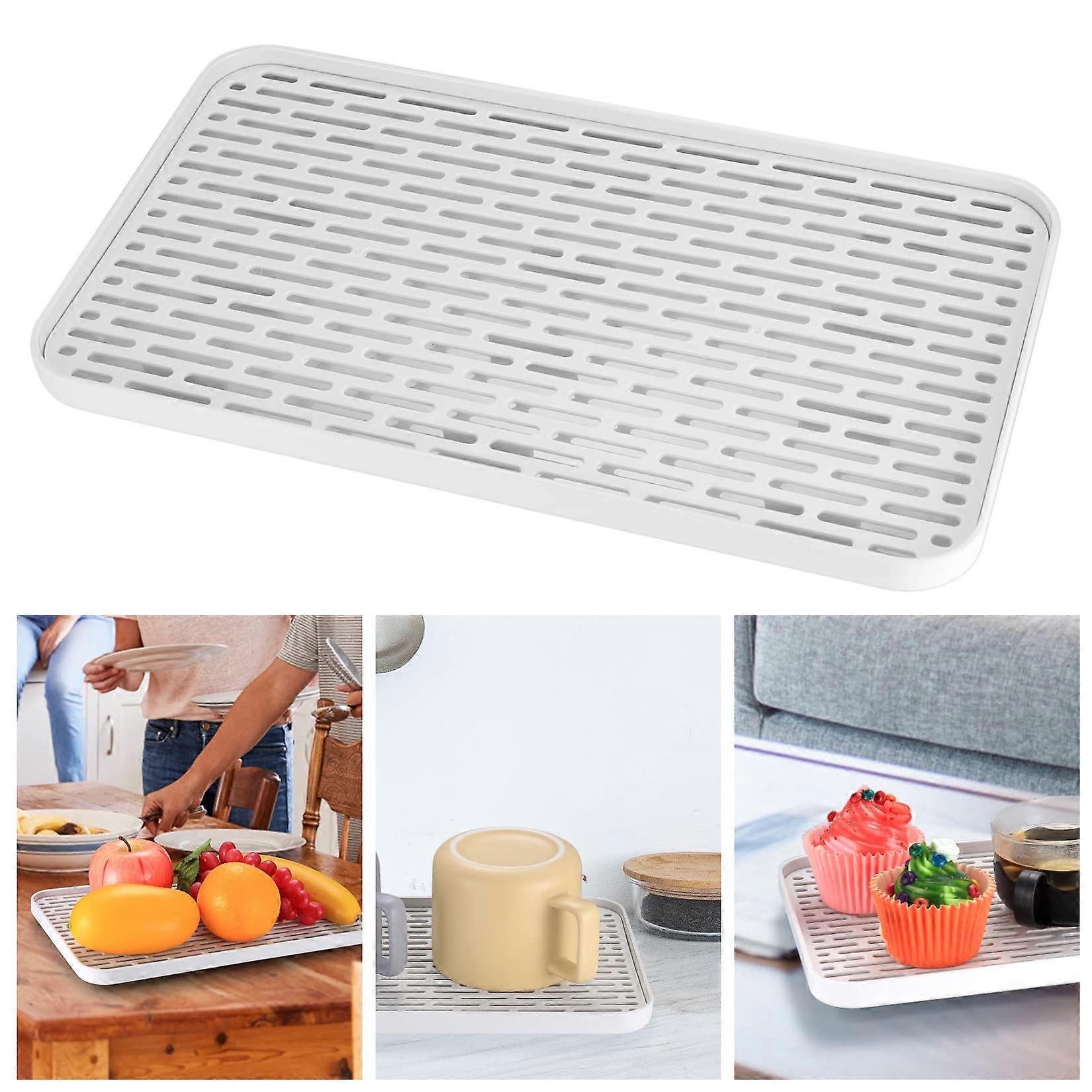 Dish Drainers With Drip Tray, Draining Board, Dish Drying Mat, Water Drip Tray Holder