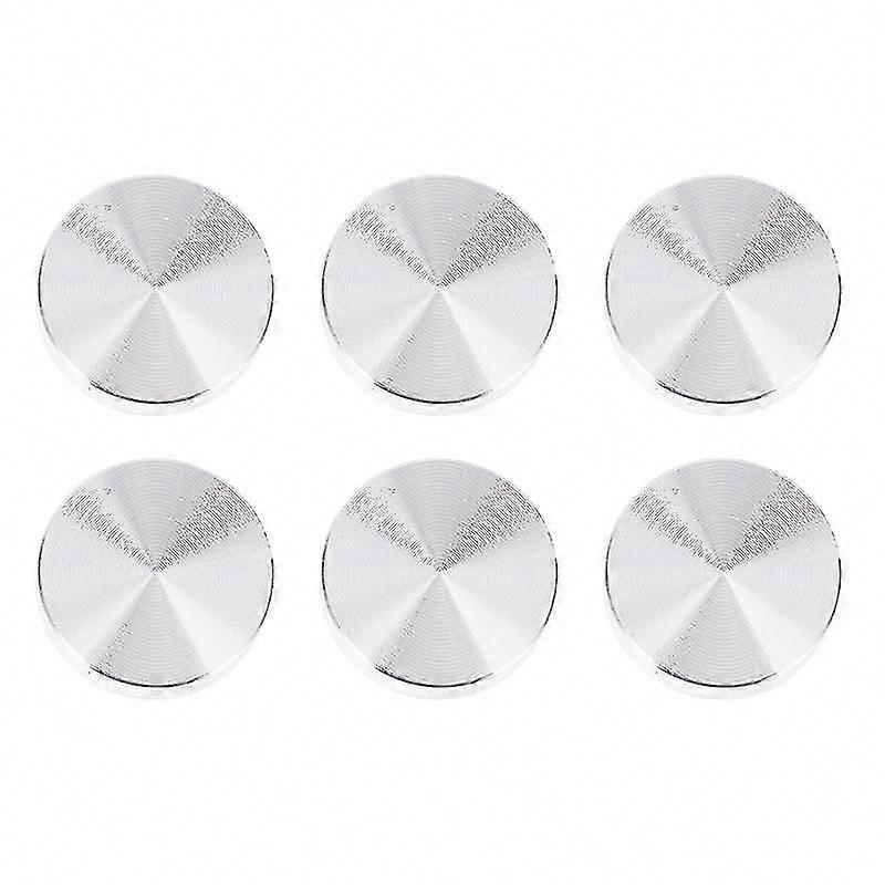 6pcs Aluminum Circle Discs for Crafting and DIY Projects