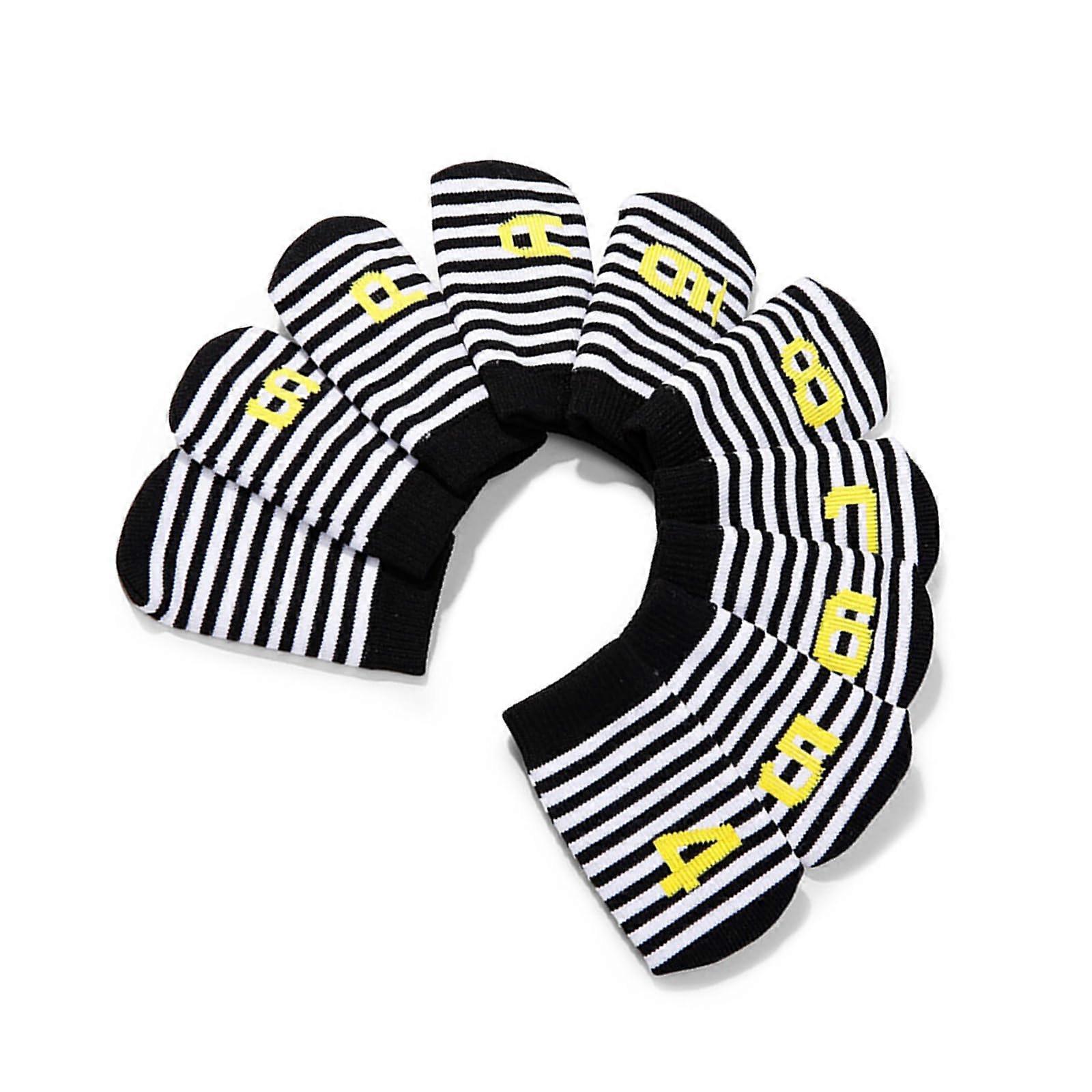 Putter Head Covers 10-Pack, Knitted Golf Putter Head Covers, Universal Fit For Standard Putters