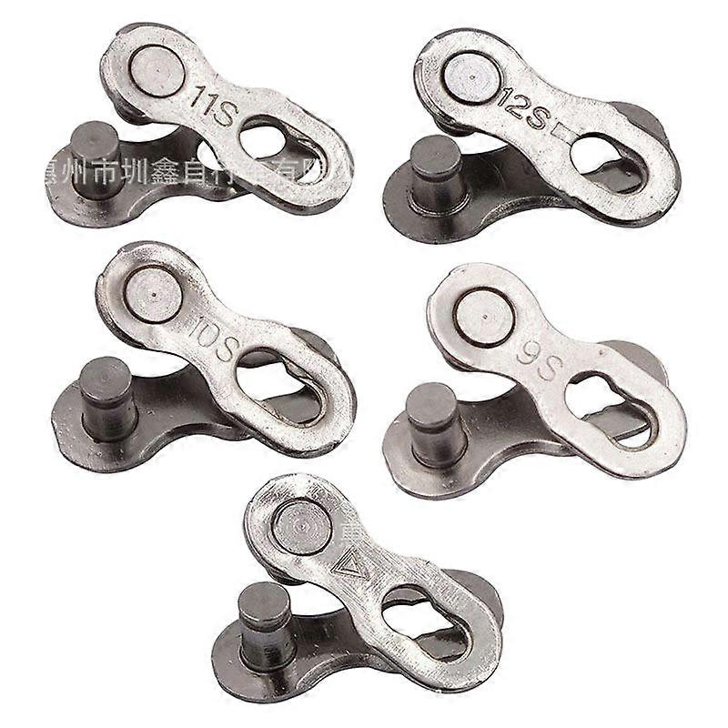 Bicycle chain links, suitable for 6 - 12 speeds, strong and durable