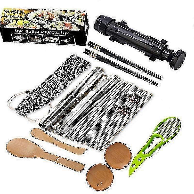 Sushi Making Kit With Sushi Bazooka, Sushi Making Mould, Diy Sushi ...