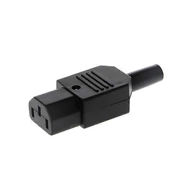 IEC 320 C13 Female Connector, Rewireable Power Connector, 3-Pin, 10A /250V