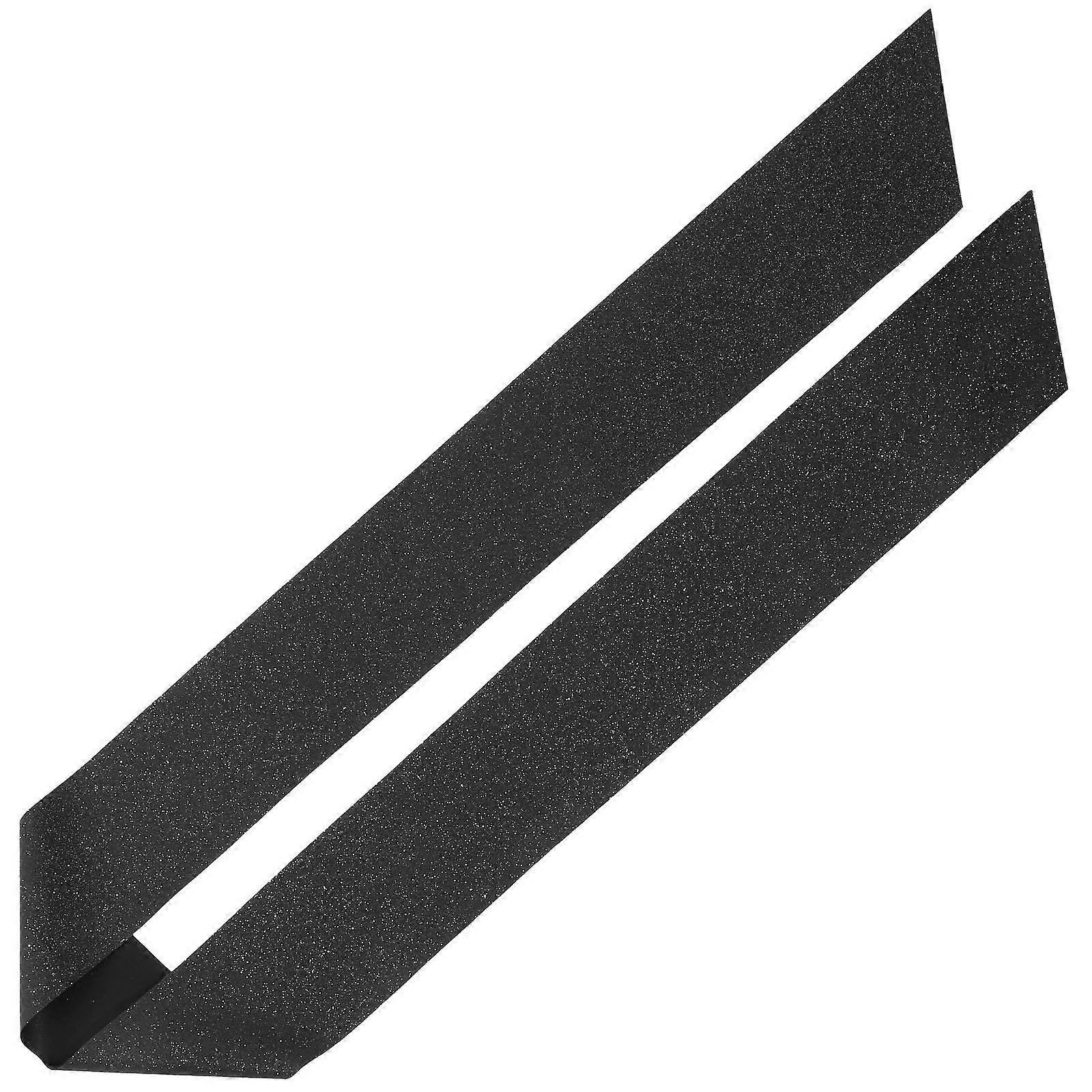 Blank Glitter Sash DIY Sash for Party Decorations 6Pcs Black Glitter Sashes