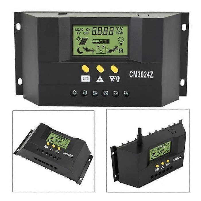 CM3024Z 30A Solar Charge Controller Generator 12V/24V for Solar Panel Battery ENERGY SAVING KIT