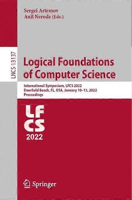 Logical Foundations Of Computer Science Paperback