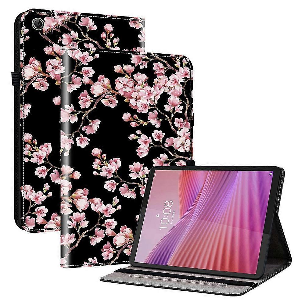 Compatible For Lenovo Tab K9 Leather Case Pattern Printed Stand Tablet Cover with Card Slots