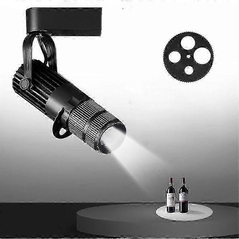 Ammattimainen näyttämö- ja teatterivalaistus säädettävällä LED Gobo -projektorin kohdevalolla hää-, myymälä- ja ravintolatapahtumiin