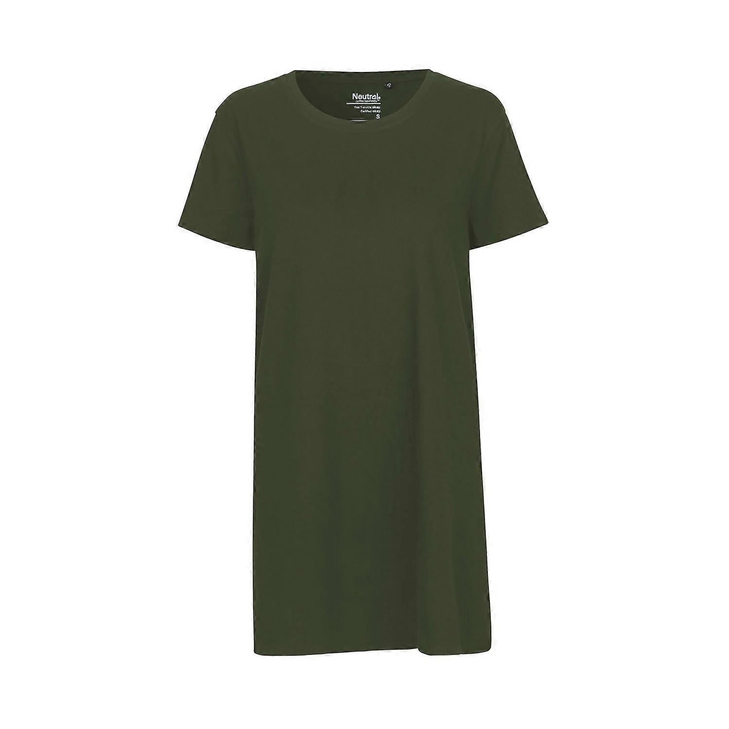 Neutrales Damen/Damen Langes T-Shirt