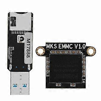 32GB Speichererweiterungskarte für 3D-Drucker Zubehör Schnelldruck EMMC Adapter V2 C