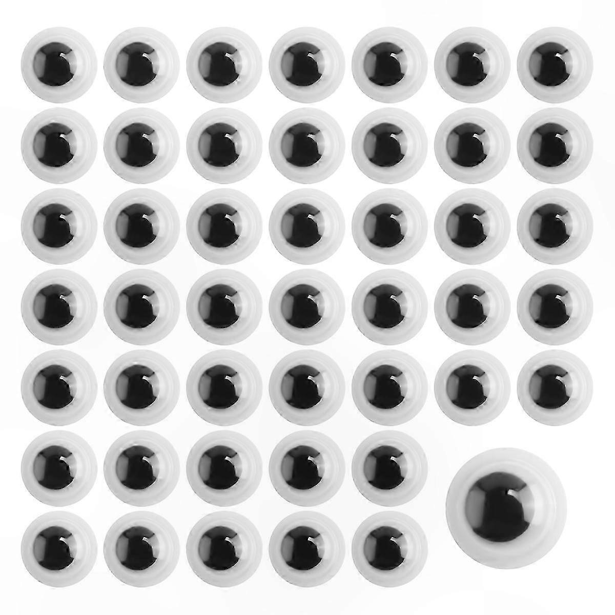 1000 Self-Adhesive Wiggly Eyes for Crafts & DIY Projects