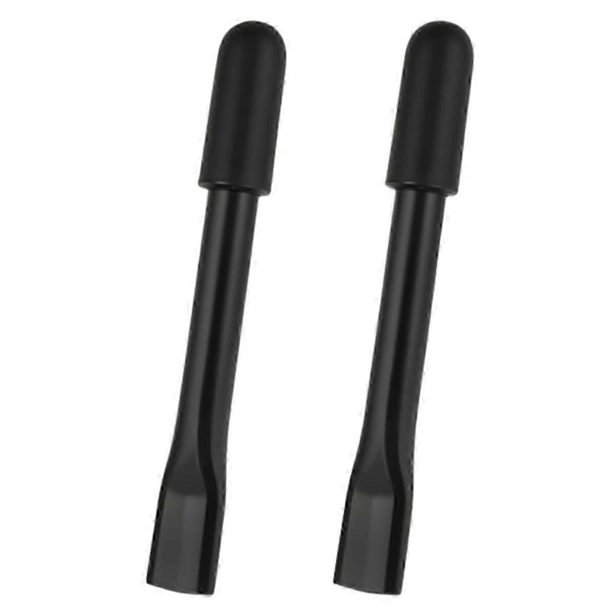 2pcs Wheelchair Brake Handle Extensions Black