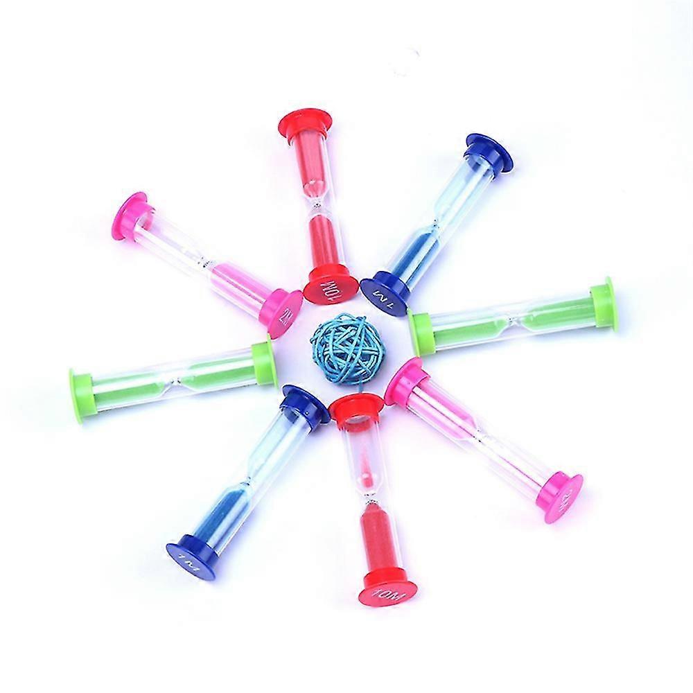 Colorful Hourglass Sandglass Sand Clock Timers Sand Timer Shower Timer Tooth Brushing Timer Children Home Decors Sand Timer